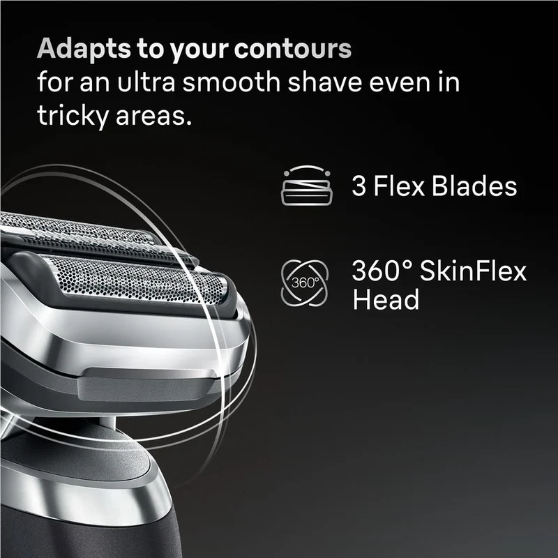 Braun Series 7 74S Shaver Replacement Head (Silver)
