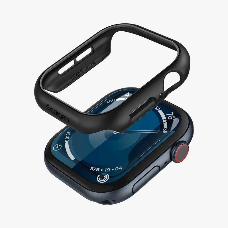 Spigen Apple Watch 10/11 46mm Thin Fit Case (Black)