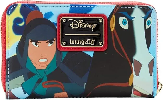 Loungefly Disney Mulan - Princess Scene Zip Around Wallet