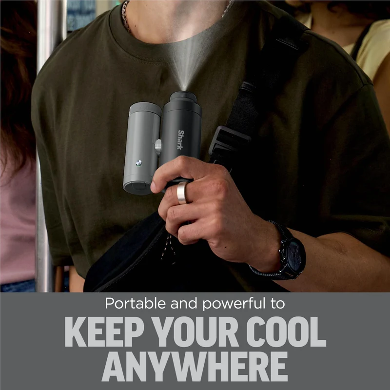 Shark ChillPill 3-in-1 Personal Cooling System (Charcoal)