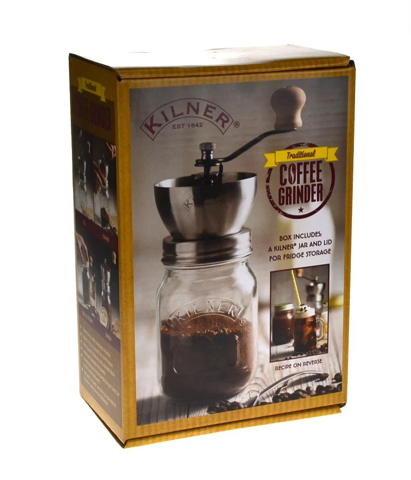 Kilner Traditional Coffee Grinder - Silver