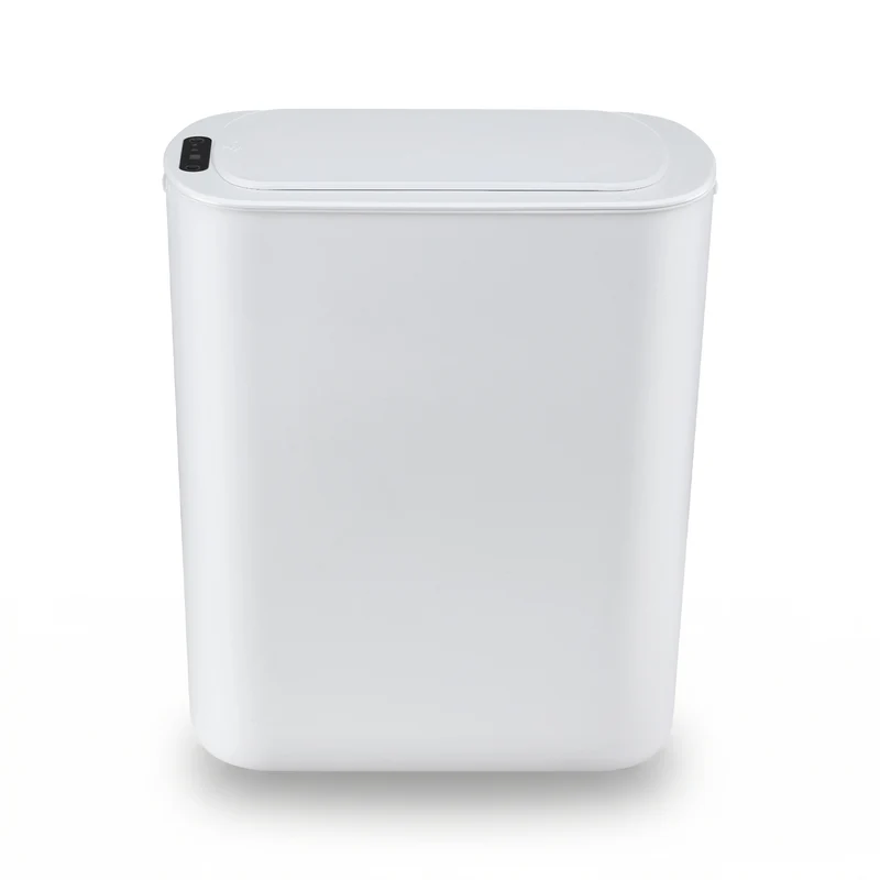 Devanti 21L Motion Sensor Kitchen Bin Slim Touchless Rubbish Can with Lid White