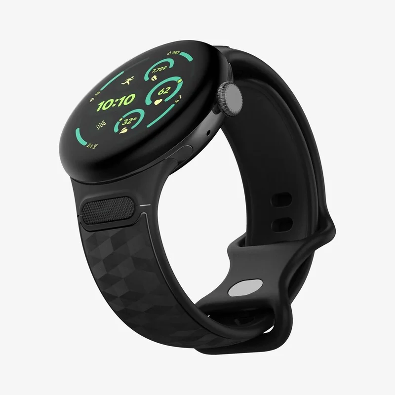 Spigen Pixel Watch 5/4/3 45mm Parallax Watch Band (Black)
