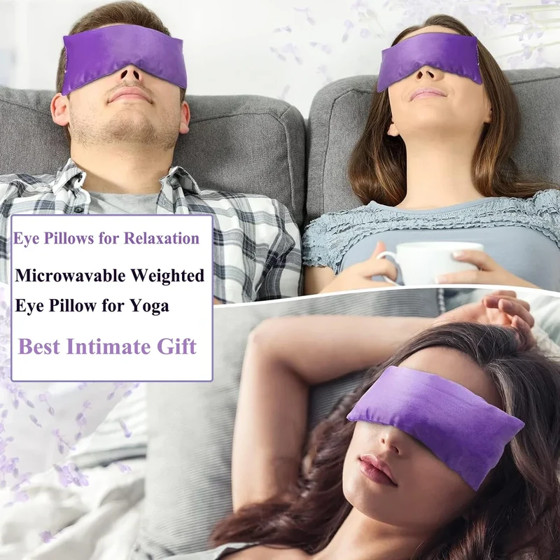 Masque pour les Yeux à la Lavande aux Multiples Bienfaits