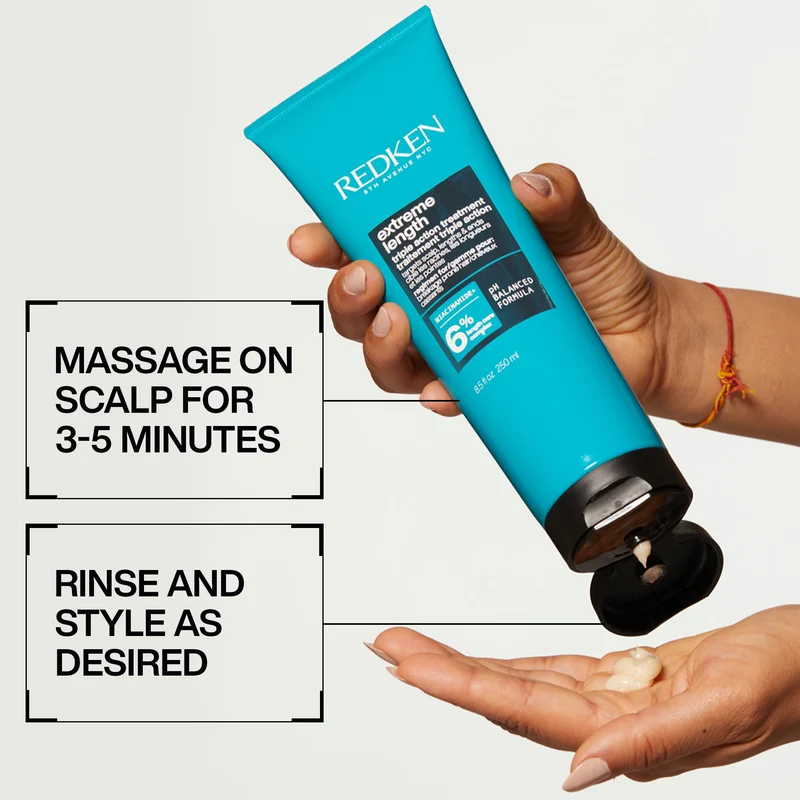 Masque triple action "Extreme Length" (250ml/8.5oz)