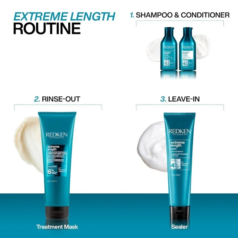 Masque triple action "Extreme Length" (250ml/8.5oz)