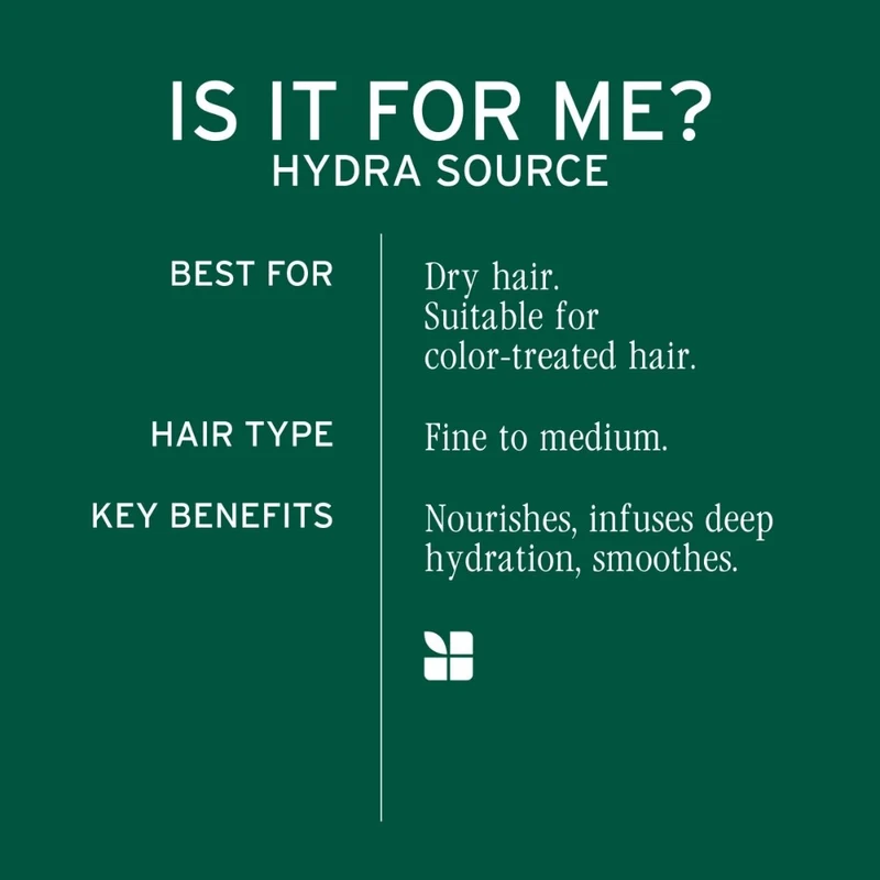 Masque soin profond concentré d'hydratation "Hydra Source" (500ml/16.9oz)