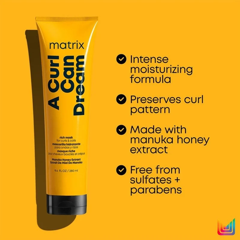Masque riche "A Curl Can Dream"