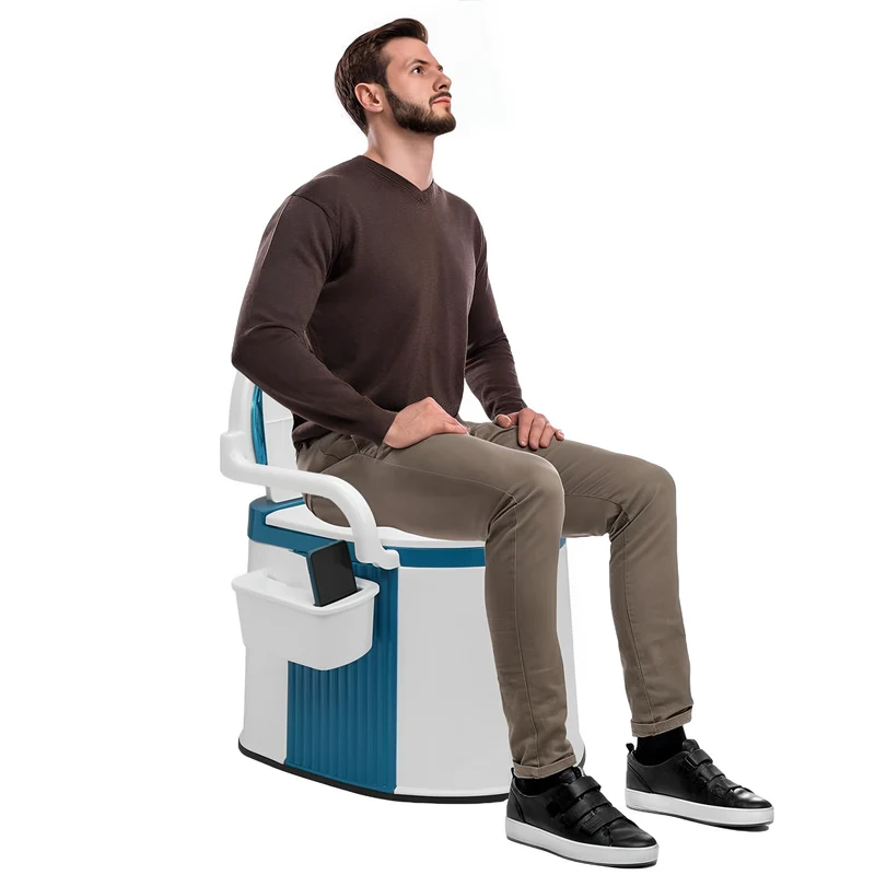 ComforLoo Toilet Portatile per Adulti e Anziani - Comoda Commode