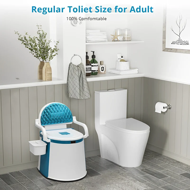 ComforLoo Toilet Portatile per Adulti e Anziani - Comoda Commode