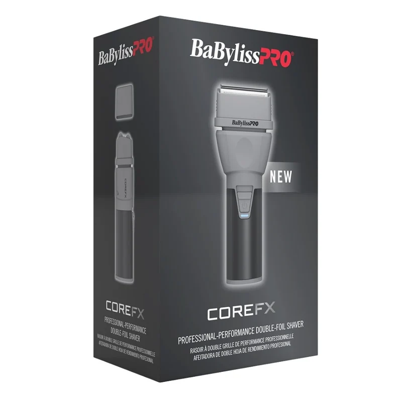 Rasoir à double grille performance professionnelle COREFX "FX75FS2" - Gris