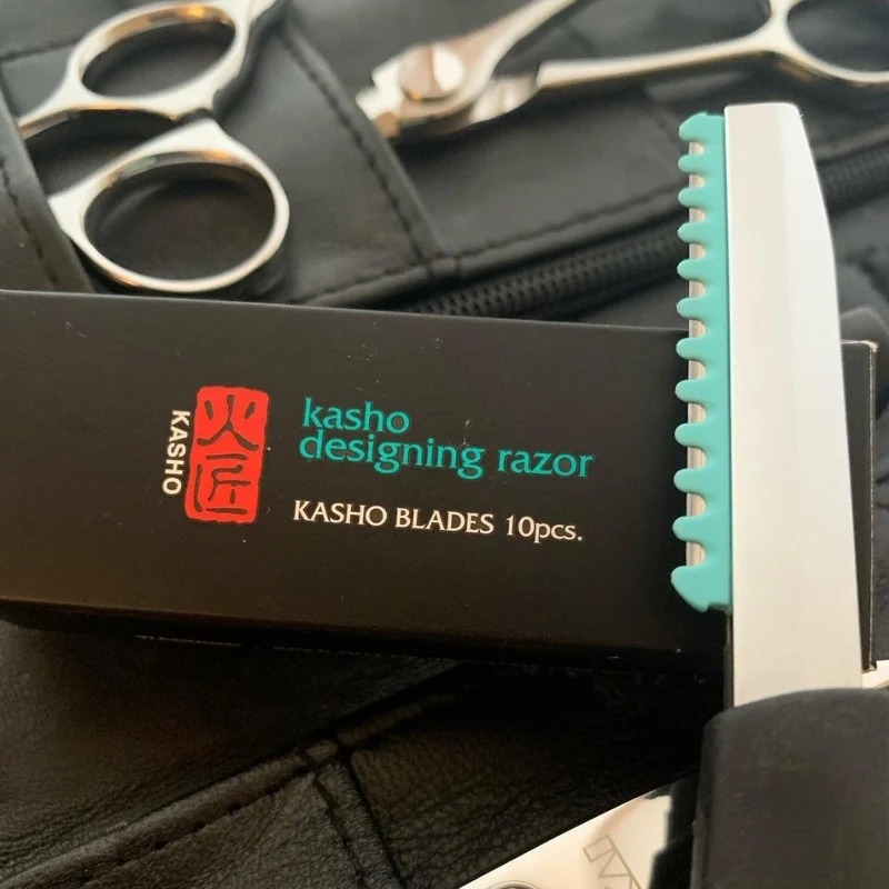 Rasoir de coupe pliable "Designing Razor" - KCSNH (175mm/6.89") - Noir