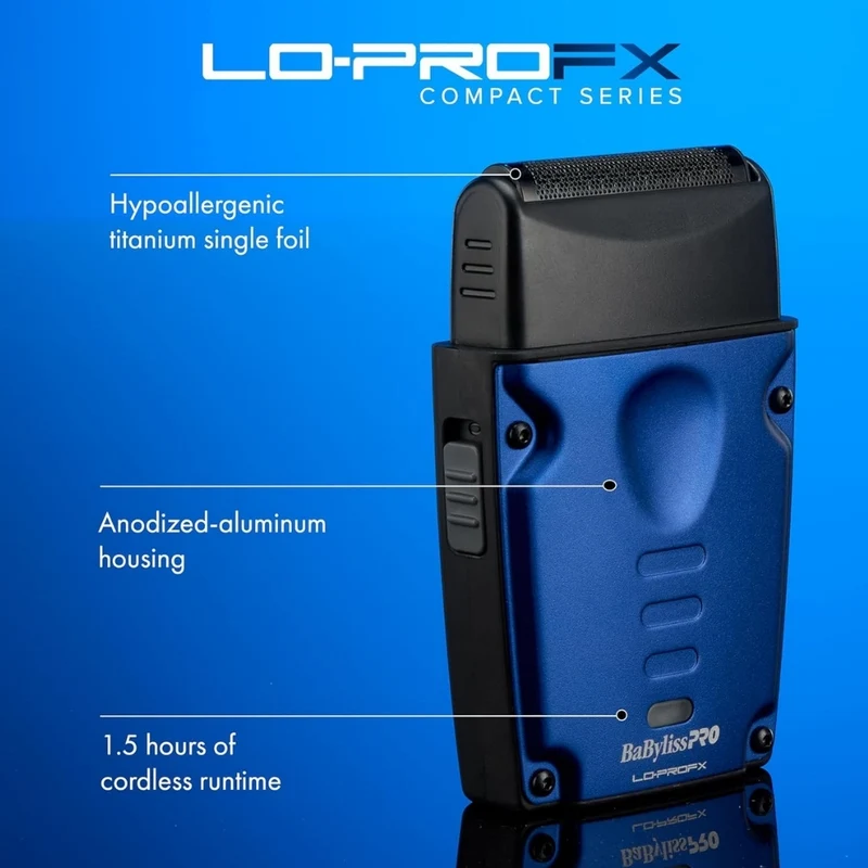 Rasoir à grille unique LO-PROFX Compact "FXLPFS1" - Bleu