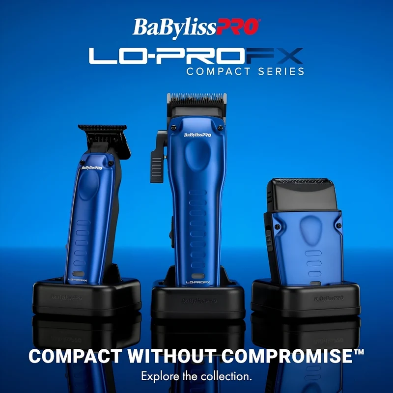 Rasoir à grille unique LO-PROFX Compact "FXLPFS1" - Bleu
