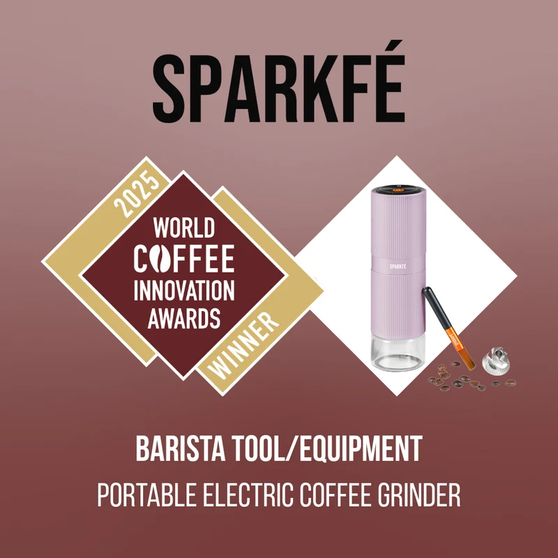 SPARKFE Portable Electric Coffee Grinder CGR Series Pastel Collection (Lilac)