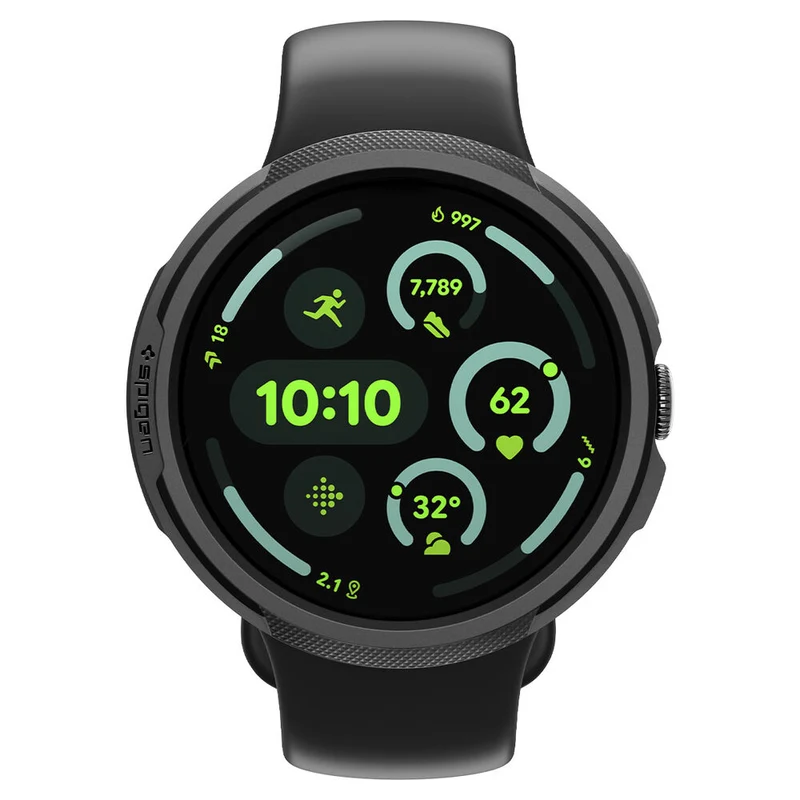 Spigen Pixel Watch 5/4 45mm Liquid Air Case with Stand (Black)
