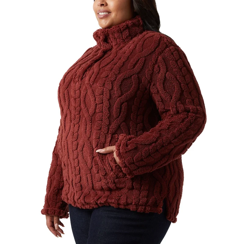 32°HEAT - Chandail en Sherpa Torsadé pour Femme