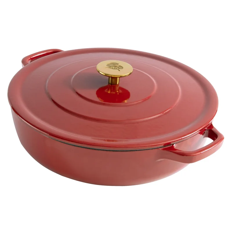 CHUCK HUGHES - Braisière en Fonte de 3,9 L