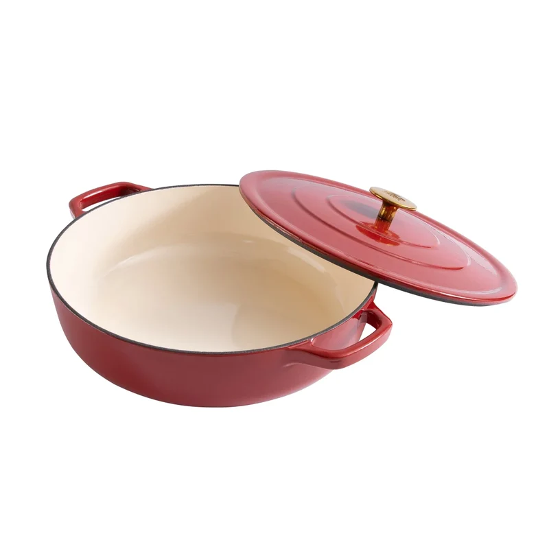 CHUCK HUGHES - Braisière en Fonte de 3,9 L