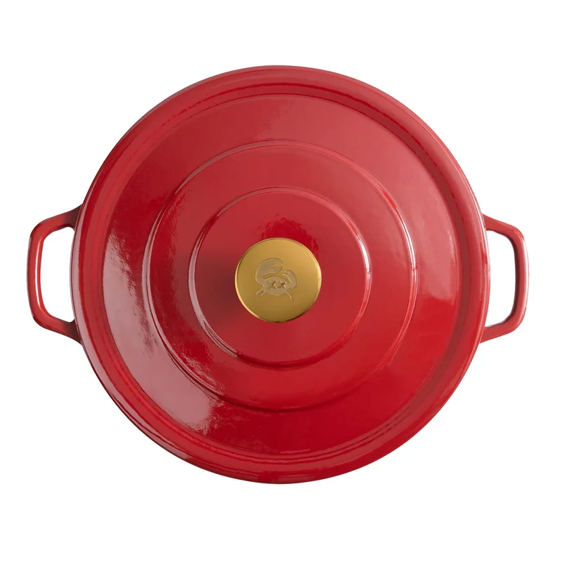 CHUCK HUGHES - Braisière en Fonte de 3,9 L