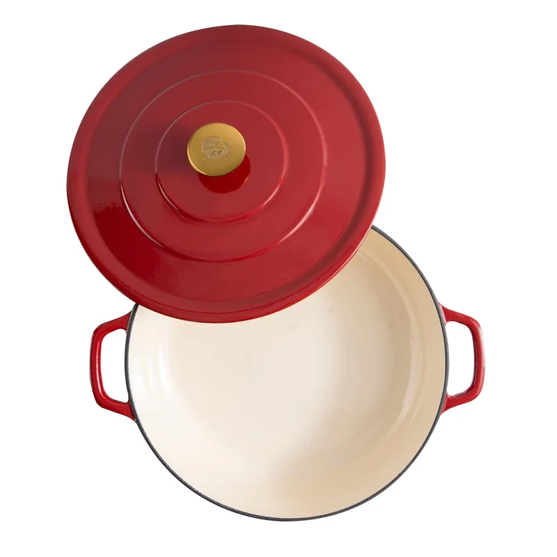 CHUCK HUGHES - Braisière en Fonte de 3,9 L