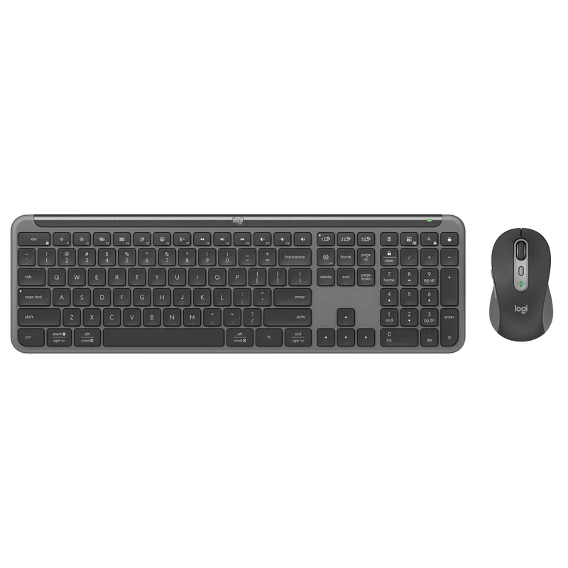 LOGITECH - Ensemble Clavier et Souris Sans Fil MK950 Signature Slim