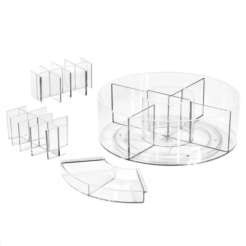 IDESIGN - Ensemble de 4 Organisateurs de Bain et Beauté
