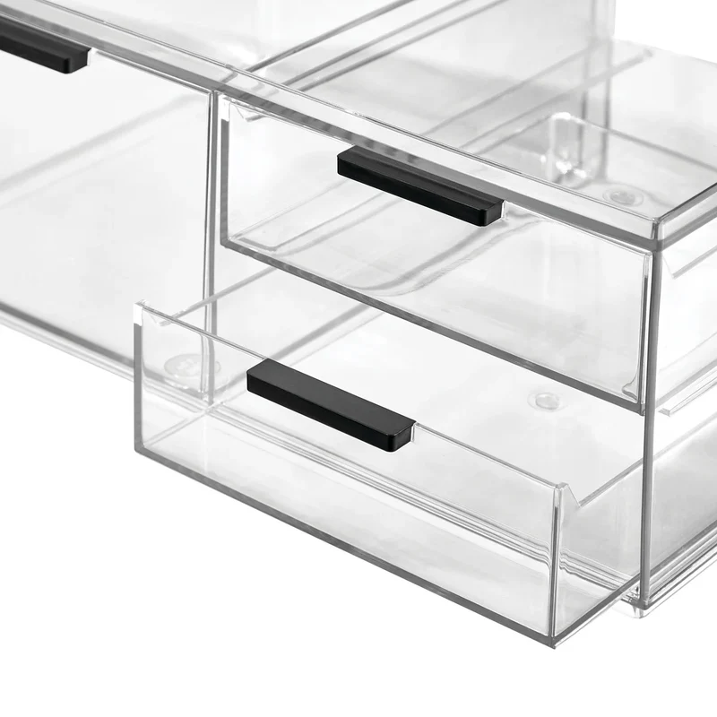 IDESIGN - Ensemble de 4 Organisateurs de Bain et Beauté