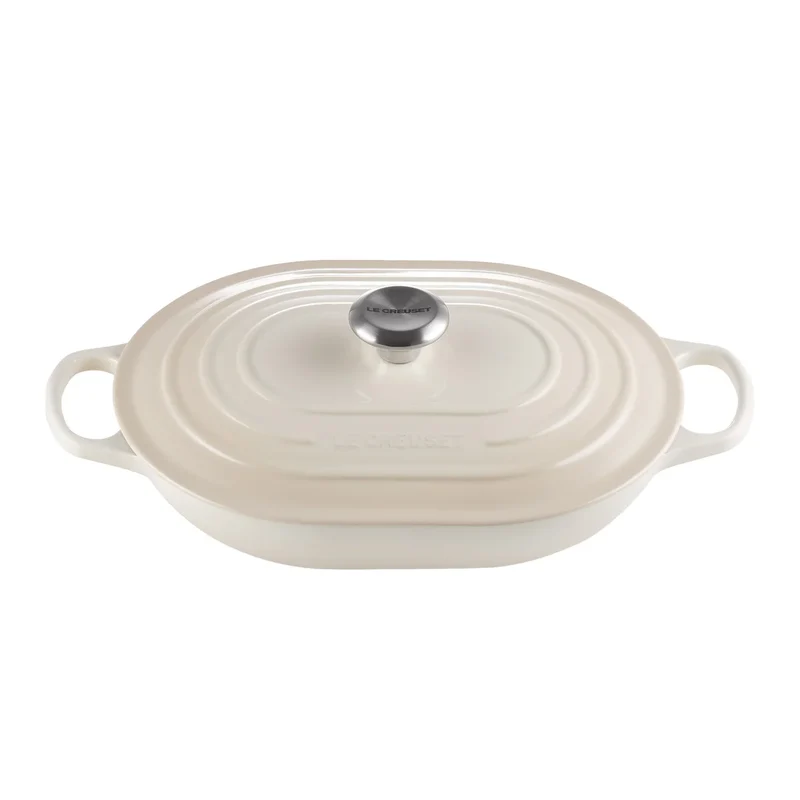 LE CREUSET - Cocotte Oblongue Signature de 3,4 L *Boite Endommagée*