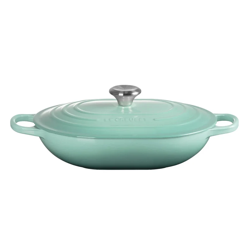 LE CREUSET - Cocotte Oblongue Signature de 3,4 L *Boite Endommagée*