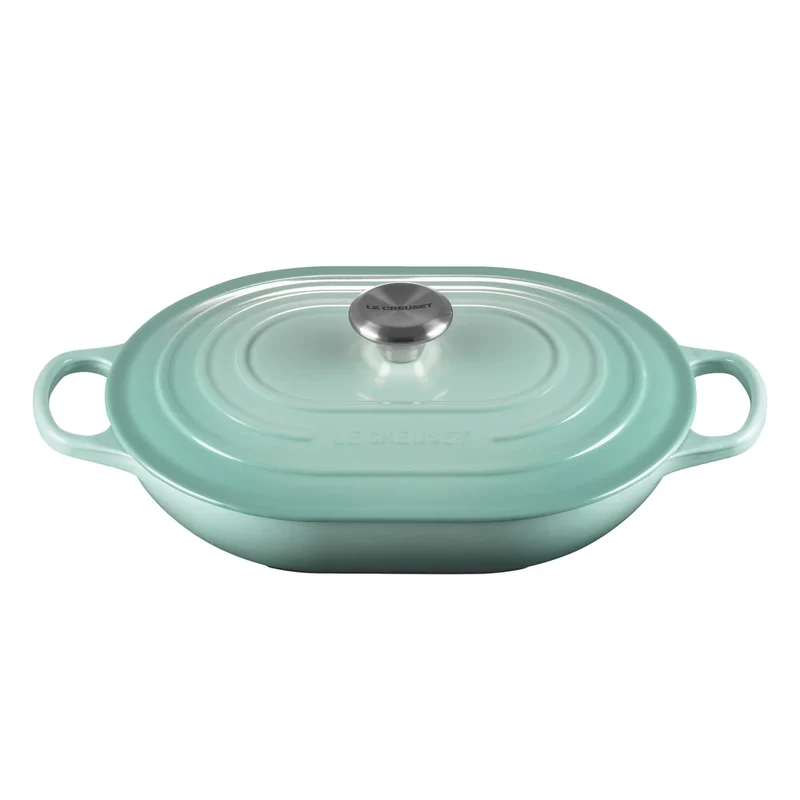 LE CREUSET - Cocotte Oblongue Signature de 3,4 L *Boite Endommagée*