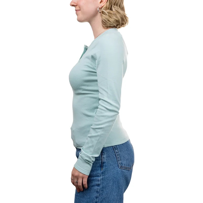 CALVIN KLEIN - Chandail Henley pour Femme