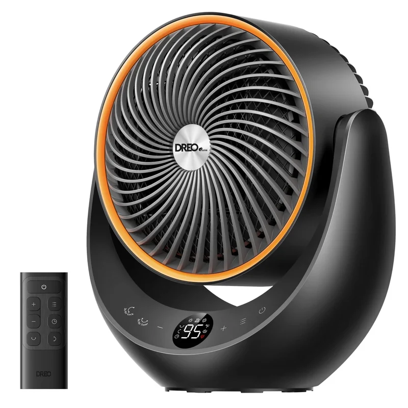 DREO HOME - Chauffage Céramique et Circulateur pour Pièces Entières