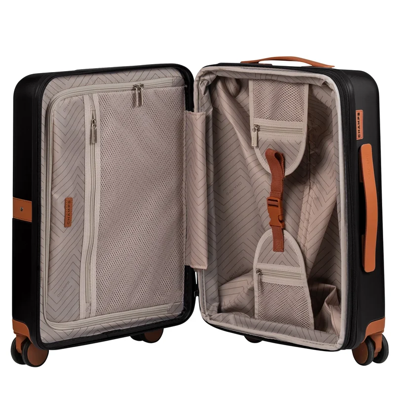 CHAMPS - Valise de Cabine Rigide Extensible Vintage II