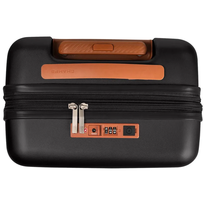 CHAMPS - Valise de Cabine Rigide Extensible Vintage II