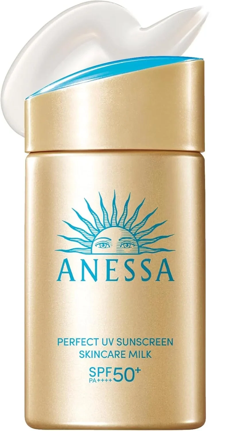 Anessa Perfect UV Sun Milk SPF50+ PA++++ Face & Body 60ml 5-Pack