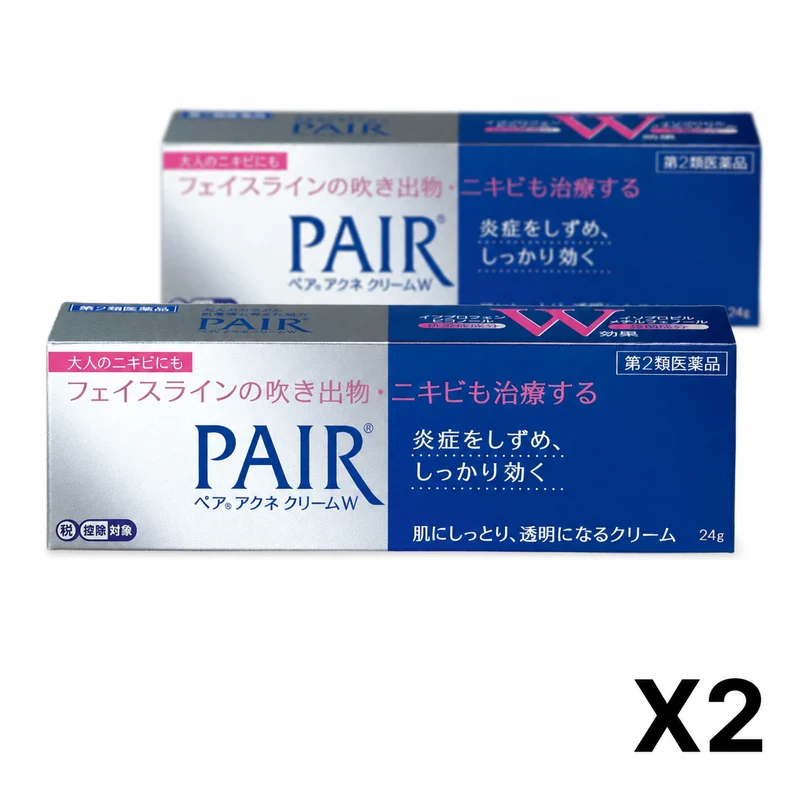 PAIR Acne Treatment Cream 24g | OTC Drugs Pack 2