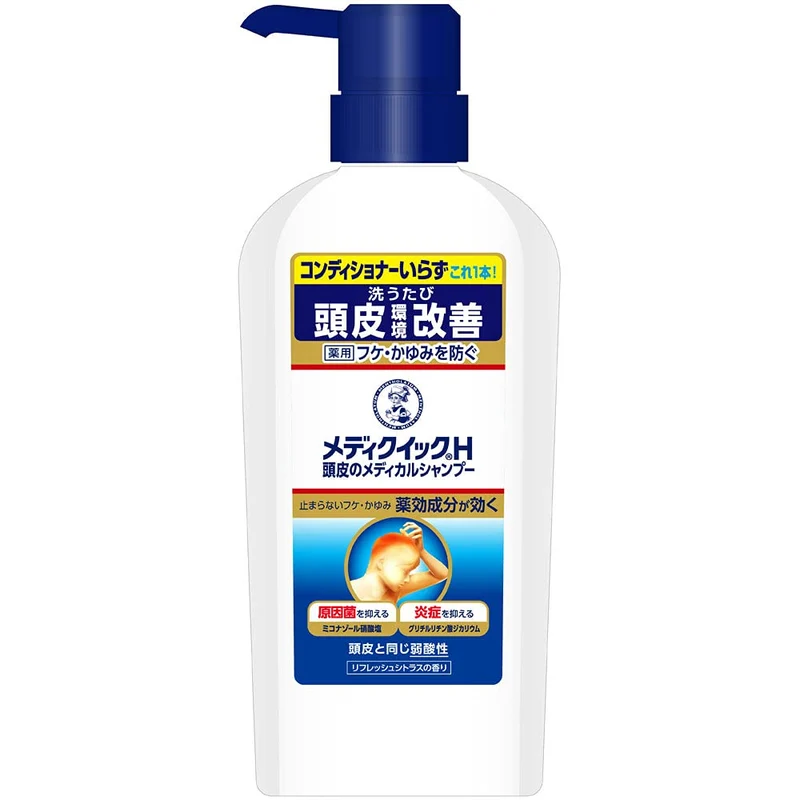 MEDIQUICK H Scalp Shampoo for Preventing Dandruff and Itching 320mL