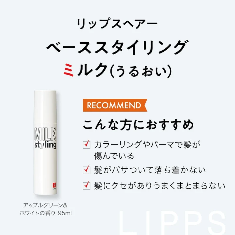LIPPS Hair Milk Rinse-Out Treatment 95g