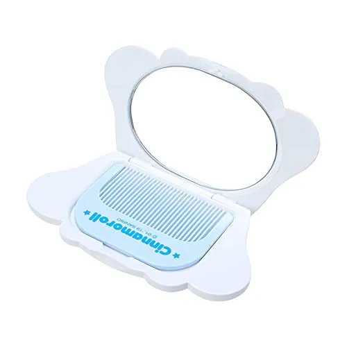 SANRIO Cinnamoroll Face Mirror & Comb Set 963810 Plastic