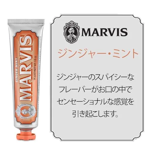 MARVIS Ginger Mint Toothpaste 75ml