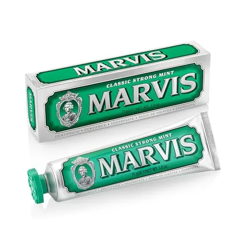 MARVIS Classic Strong Mint Toothpaste Peppermint Taste 75ml