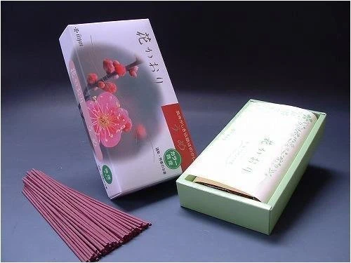 Kunjudo Incense Stick Hanakaori Ume Fine Smoke 636 750