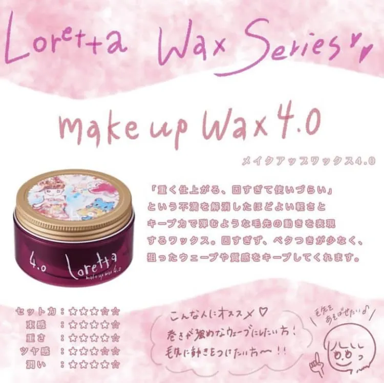 Loretta Make Up Wax 4.0 65g Hair Wax