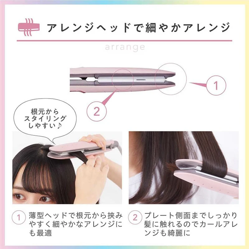 TESCOM Hair Iron 26mm TS550A 100V~240V