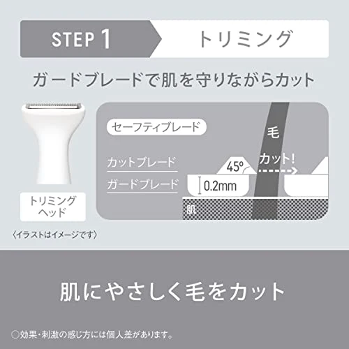 Panasonic Hair Remover VIO Shaver IPX7 waterproof ES-WV62-H