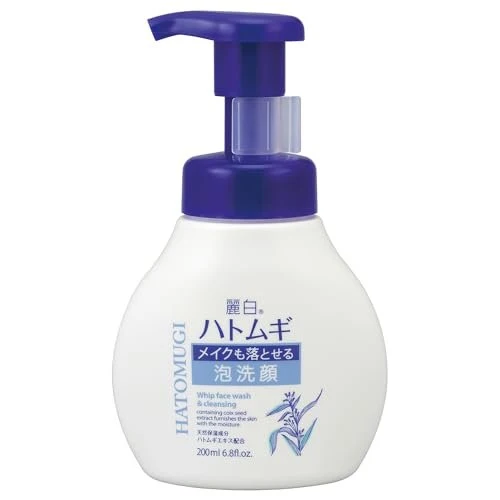 Hatomugi Moisturizing & Facial Washing Foam 160ml