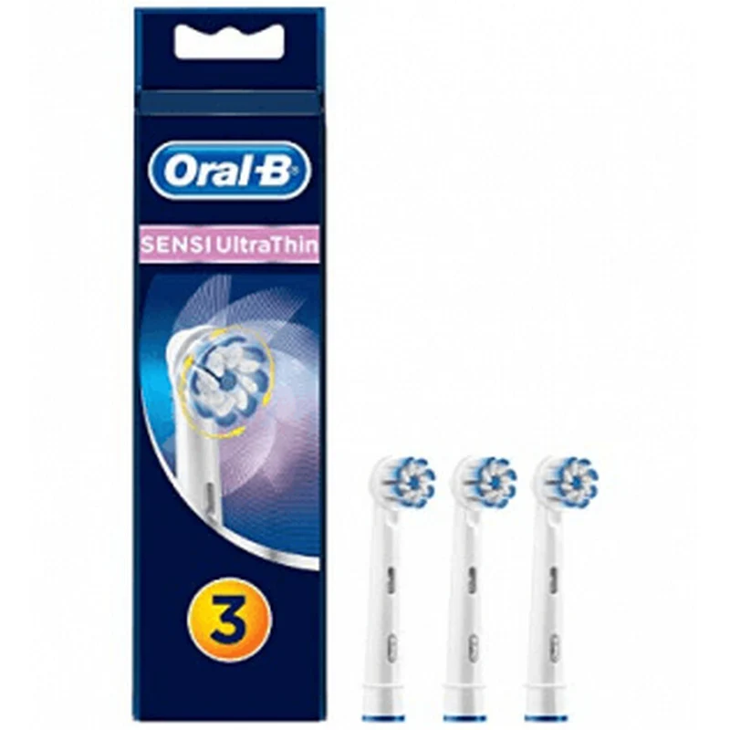 Oral B Sensi UltraThin Vervanging elektrische opzetborstels , 3 stuks x4 , 12 stuks