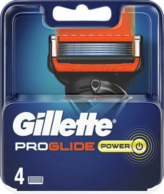 Gillette Fusion Proglide Power scheermesjes 4st