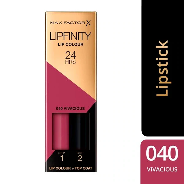 Max Factor Lipfinity Lip Colour 040 Vivacious